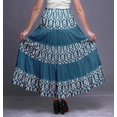 thumbnail image 3 of Bimba SkirtsForWomen Long Length Cotton Printed Maxi Boho Summer Skirt, 3 of 5