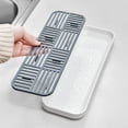 thumbnail image 3 of Sponge Holder for Kitchen Sink,Kitchen Draining Rag Holders Double Household Sponge Sink Draining Rack Sink Countertop Cups Dishcloth Tray Holders,Sink Sponge Holder,Kitchen Sponge Holder, 3 of 6