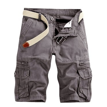 DPTALR Pantalon Cargo de Travail Décontracté pour Hommes Couleur Unie avec Poches pour Extérieur Plage