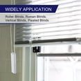 thumbnail image 5 of Uxcell 2 Pack Cord Weight Spare, POM Square Blinds Handle Tensioner, White, 5 of 5