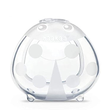 Haakaa Ladybug Silicone Milk Collector, Grey, 75 ml