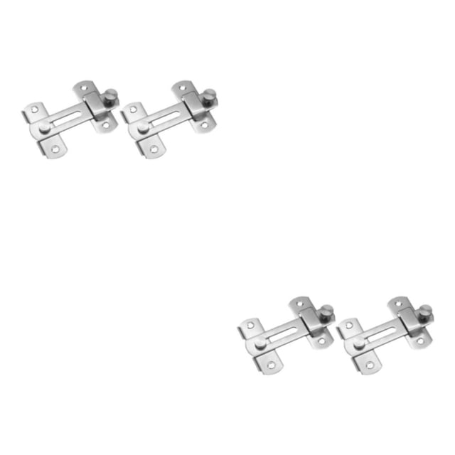 ZheElen Stainless Steel For Door Sturdy And Durable Hinge Closure And Multi Space Positioning Anti-theft For Window large size 2Set