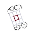 thumbnail image 3 of braveheart Baseball Training Net Training Aid for Pitching Scoring Target and Finishing Dummy Batter 9 Hole, 3 of 6