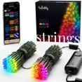thumbnail image 1 of Twinkly Guirlandes Intelligentes Contrôlées par Application 250 Lumières de Noël RGB LED Multicolores (2 Pack), 1 of 12