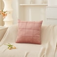 thumbnail image 1 of Brushed Pillowcase Line Back Cushion Pillow Case For Sofa Bedroom, 1 of 6