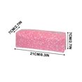 thumbnail image 3 of weibbin Pencil Box Glitter Shiny Pencil Case Stationery Zipper Portable Pencil Case Stationery Storage Bag For Daily Study Work, 3 of 5