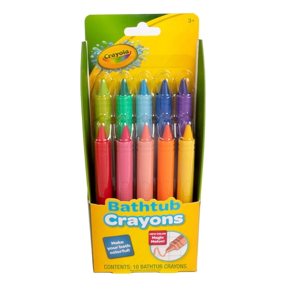 Pq 10 Crayons De Bain Crayola