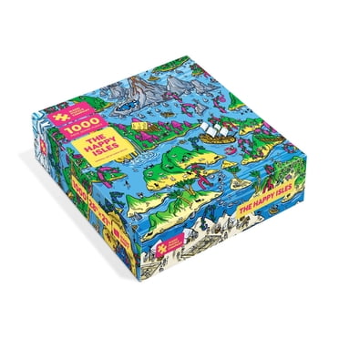 Puzzle 1000 pièces The Happy Isles de The Magic Puzzle Company série 2