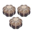 thumbnail image 4 of Cabinet Cup Pull, Drawer Pulls 3 Pcs Easy To Install Classical Pumpkin Design With Screw For Cupboards Silver,Gold, 4 of 8