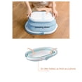 thumbnail image 4 of Collapsible Mop Bucket, Large Capacity Portable Handle Sturdy PP Collapsible Plastic Bucket For Home Bathroom Patio, Camping, Laundry Room, Garden, 4 of 8