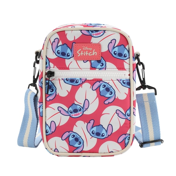 Lilo et Stitch Sac Bandoulière à Imprimé de Feuilles