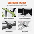 thumbnail image 3 of KFFKFF Hitch Mount Bike Rack, 2-Bike Platform Style, 160 LBS Max Capacity Bike Rack Hitch for 2-inch Receiver, Titling and Folding Bike Carrier with Tires up to 5" Wide, for Car, SUV, Truck, RV, 3 of 9