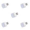 thumbnail image 1 of maskred USB Plug Lamp 6500K 3000K Lighting Device Table Computer Charging LED Book Lamps ABS Wear-resistance Reading Light White Light 5Set, 1 of 6