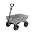 thumbnail image 1 of Gorilla Carts 5 Cu Ft Poly Dump Cart with Quick-Release, 800 lb Capacity, Gray, 1 of 9