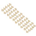 thumbnail image 1 of TOPINCN 50pcs 6mm Copper Spring Rings Round Clasps with Big Hole, Easy to Open and Close, Jewelry Spring Clasp for Jewelry Making, 1 of 7