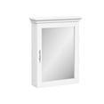 thumbnail image 1 of Armoire murale avec miroir Somerset - Blanc, 1 of 9
