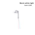 thumbnail image 4 of 1:150/1:200 Scale Yard Street Lamps Single Head Accessory Building Warm Model Train Layout Lamp Miniature DIY Arts Light Building Garden Outdoor Type 12, 4 of 9