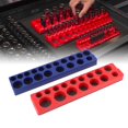 thumbnail image 3 of Magnetic Socket Holder, Space Saving PP Plastic 1/2 Inch Drive Magnetic Socket Organizer  for Metric SAE Socket, 3 of 7
