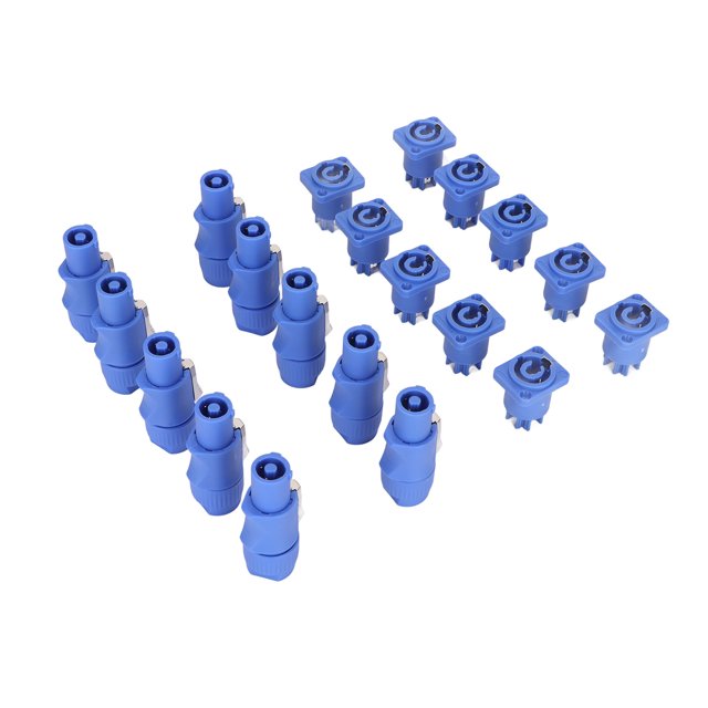 Prise Aviation 3 Broches, Connecteur Aviation Professionnel Finement Poli pour Haut-Parleur