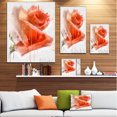 thumbnail image 3 of Peinture de Rose Rouge avec Éclaboussures - Impression d'Art Floral sur Toile, 3 of 4