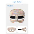 thumbnail image 3 of yeacher Breathable VR Eye Mask for Oculus Quest 2 & HTC Vive - Lightweight, Sweat-Proof, Multicolor Design, Unisex Fit, 26.5x14cm, Polyester Fabric, VR-B-02, 3 of 7