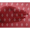 thumbnail image 4 of oneOone Viscose Chiffon Fabric Plus Sign Kasuri Printed Craft Fabric BTY 42 Inch Wide, 4 of 4