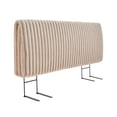 thumbnail image 2 of Pinmoco Memory Foam Upholstered Headboard with Height Adjustable and Ergonomic Head Board for Queen Bed, Fluff Light Camel, 2 of 9