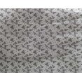 thumbnail image 4 of oneOone Tissu Georgette Viscose Tissu Imprimé à Blocs Triangulaires 1 Yard 42 Pouces de Large, 4 of 4
