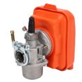 thumbnail image 3 of Motorized Bicycle Carburetor, Rustproof Efficient 19mm Metal Alloy Heavy Duty Carb With Air Cleaner Box  For 2 Stroke Motorized Bike 48cc To 80cc, 3 of 8