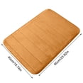 thumbnail image 3 of Yhmxh Rug,Carpet,Bath Mat,Door Mat Thick Velvet Floor Mat Kitchen Bathroom Foot Mat Solid Color Cotton Foot Mat 2pc Floor Mats, 3 of 5
