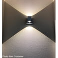 thumbnail image 4 of Tubicen Lighthouse Series Modern Dimmable 1-Light LED Wall Sconce White, 4 of 7
