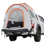 VEVOR Tente de camion, 6.4'-6.7' Tente avec couche de pluie et sac de transport, étanche PU2000mm Tente de camion double couche, Accommodation 2-3 personnes, pour le camping Activités de plein air