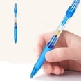 thumbnail image 2 of Chanana Retractable Ballpoint Pen, Blue Ink Pens, Ball Point Pen Blue Ink Ballpoint Pens with Super Soft Grip Medium Point 0.5mm Office Pens (Blue), 2 of 7