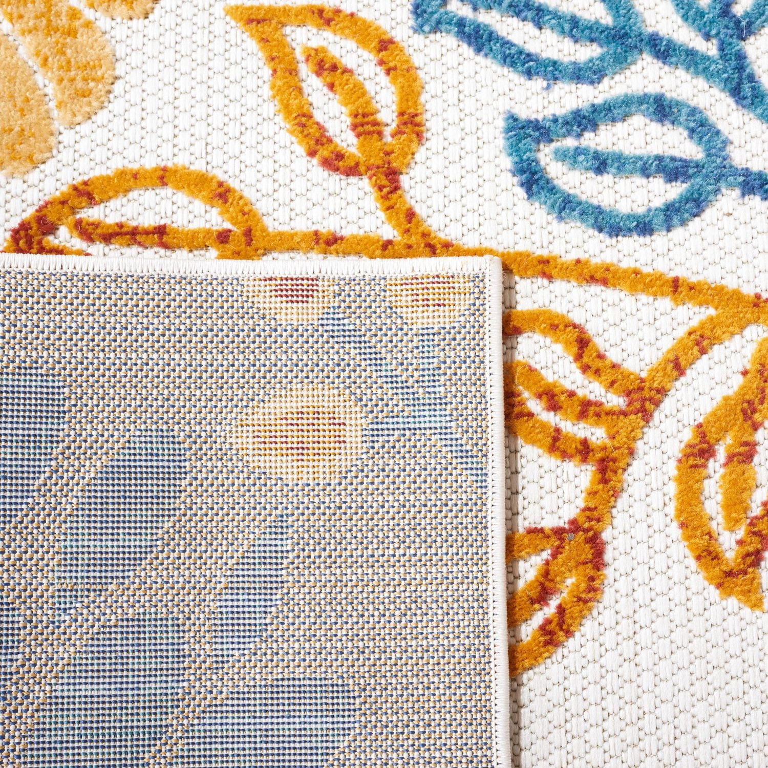 SAFAVIEH Cabana Garnet Floral Outdoor Area Rug