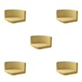 thumbnail image 2 of kurtrusly Trilateral Chair Covers Wide Application And Strong Elastic Chair Protection Made Easy Polyester Cover Chairs Decoration cream-coloured 5Set, 2 of 6