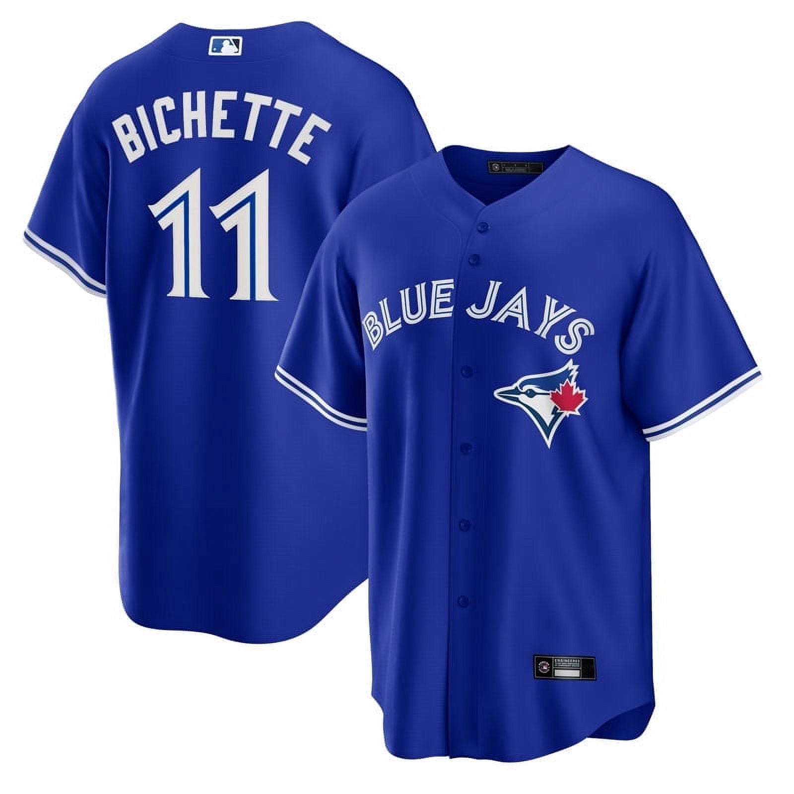 American Baseball Toronto_Blue_Jays Team Sport Shirt No.11 Bo