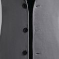 thumbnail image 4 of EGNMCR Jackets for Men Fall/winter New Style Plus Cotton Solid Color Woolen Lapel Men's Overcoat Jacket, 4 of 5