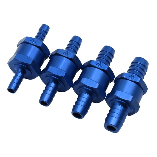 MYG 4 Pcs Valve de Contrôle Anti-Retour Carburant Diesel Eau Ligne de Carburant Unidirectionnelle