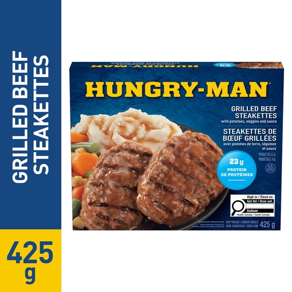 Hungry-Man® Grilled Beef Steakette, 425 g