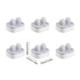 thumbnail image 2 of Usb Charging Cable Desktop Organizer 6-Pack 3.6*3.2*2.5cm Cable Management Devices for Wire Cable Clamps, Data Sorting and Fixing, 2 of 6
