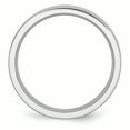 thumbnail image 2 of Cobalt Sterling Silver Inlay Satin 6mm Flat Band Size 9.5, 2 of 6