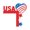 L, variant on Cqxid Household Doorplate Under $10 Independence Day Patriotic Door Corner Decoration Set Used For Porch Wall Decoration On The Anniversary Home Farmhouse Porch Door Decoration On One Side
