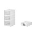 thumbnail image 1 of Boîte à Chaussures Pliable 1 Pce, Armoire de Rangement Transparente Organisateur Empilable à Plusieurs Couches pour Désencombrer Garde-Robe et Entrée, 1 of 8