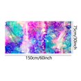 thumbnail image 4 of Sandproof Beach Blanket Lightweight Microfiber Beach Towel Super Lightweight Colorful Bath Towel Sandproof Beach Blanket Multi-Purpose Towel for Travel Swimming Pool 30X60 Inch, 4 of 4