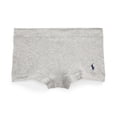 thumbnail image 4 of Polo Ralph Lauren Shorts pour Femmes à Taille Mi-Haute pour Filles - 4P2038 (Gris Chiné, L), 4 of 4