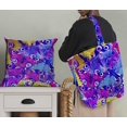 thumbnail image 5 of Soimoi Blue Rayon Fabric Colorful Butterfly Print Fabric by Yard 42 Inch Wide, 5 of 5