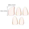 thumbnail image 3 of 5Pcs Professional PC Pipa Nails String Instrument Parts Pipa Accessories (Orange), 3 of 7