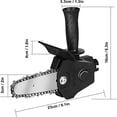 thumbnail image 3 of Drill To Saw Adapter, Portable Chain Saw Sharpening Tool Set For Pruning Trees Wood Cutting Accessories, 3 of 5