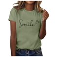 thumbnail image 1 of Mode de Printemps Chemise Décontractée de Randonnée pour Femme à Manches Longues Imprimé Floral Chemise à Manches Courtes pour Femme T-Shirt Blouse Haut, 1 of 7