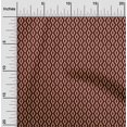 thumbnail image 1 of oneOone Cotton Flex Fabric Geometric Ikat Printed Fabric 1 Yard 40 Inch Wide, 1 of 4
